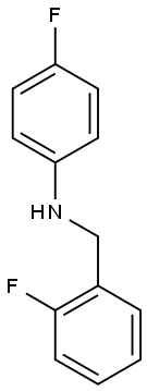 4-fluoro-N-[(2-fluorophenyl)methyl]aniline