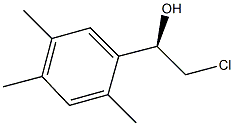 (1R)-2-CHLORO-1-(2,4,5-TRIMETHYLPHENYL)ETHANOL Structure