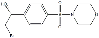 (1R)-2-BROMO-1-[4-(MORPHOLIN-4-YLSULFONYL)PHENYL]ETHANOL