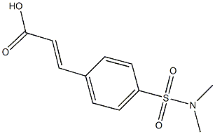(2E)-3-{4-[(dimethylamino)sulfonyl]phenyl}acrylic acid