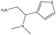 N-(2-amino-1-thien-3-ylethyl)-N,N-dimethylamine Structure