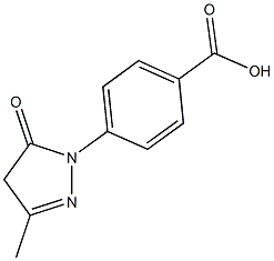 4-(3-methyl-5-oxo-4,5-dihydro-1H-pyrazol-1-yl)benzoic acid
