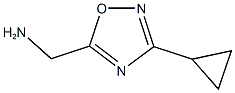 (3-cyclopropyl-1,2,4-oxadiazol-5-yl)methanamine