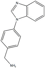 [4-(1H-1,3-benzodiazol-1-yl)phenyl]methanamine