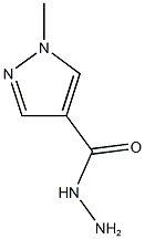 1-methyl-1H-pyrazole-4-carbohydrazide Struktur
