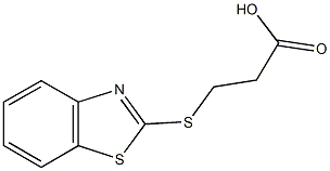 3-(1,3-benzothiazol-2-ylsulfanyl)propanoic acid Structure