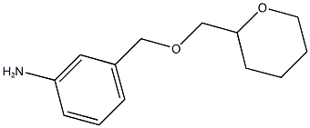 3-[(oxan-2-ylmethoxy)methyl]aniline Structure