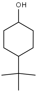 4-tert-butylcyclohexan-1-ol Struktur