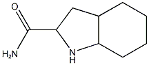 octahydro-1H-indole-2-carboxamide Struktur