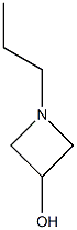 N-丙基氮杂环丁烷-3-醇 结构式