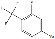 4-Bromo-2-fluoro-1-(trifluoromethyl)benzene Structure