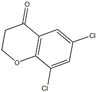 6,8-DICHLORO-2,3-DIHYDRO-4H-CHROMEN-4-ONE Structure