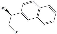 (1S)-2-BROMO-1-(2-NAPHTHYL)ETHANOL Struktur