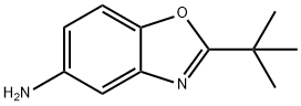 2-tert-butyl-1,3-benzoxazol-5-amine, 1017046-27-3, 结构式