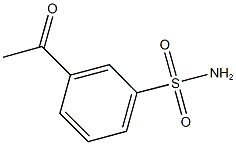 3-acetylbenzenesulfonamide Structure