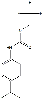 2,2,2-trifluoroethyl 4-isopropylphenylcarbamate