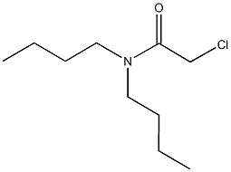 N,N-dibutyl-2-chloroacetamide Structure