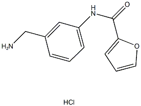 N-[3-(aminomethyl)phenyl]-2-furamide hydrochloride