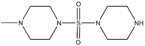 1-methyl-4-(piperazin-1-ylsulfonyl)piperazine Structure