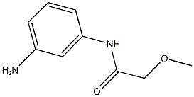 N-(3-aminophenyl)-2-methoxyacetamide Structure