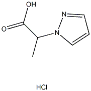 2-(1H-pyrazol-1-yl)propanoic acid hydrochloride