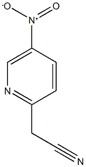 2-(5-nitropyridin-2-yl)acetonitrile Structure