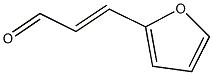 (2E)-3-(furan-2-yl)prop-2-enal Structure