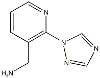 [2-(1H-1,2,4-triazol-1-yl)pyridin-3-yl]methylamine|[2-(1H-1,2,4-TRIAZOL-1-YL)PYRIDIN-3-YL]METHYLAMINE