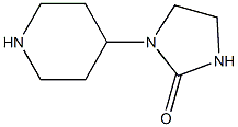 1-piperidin-4-ylimidazolidin-2-one Struktur