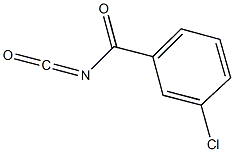 3-chlorobenzoyl isocyanate Structure