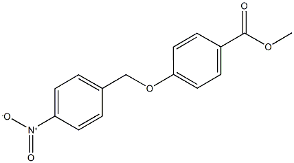 methyl 4-[(4-nitrobenzyl)oxy]benzoate Structure