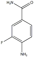 4-AMINO-3-FLUOROBENZAMIDE Structure