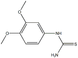 N-(3,4-DIMETHOXYPHENYL)THIOUREA Structure