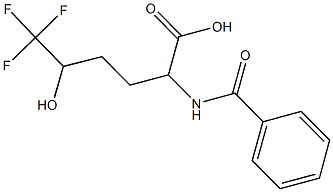 2-(BENZOYLAMINO)-6,6,6-TRIFLUORO-5-HYDROXYHEXANOIC ACID