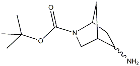 TERT-BUTYL 5-AMINO-2-AZABICYCLO[2.2.1]HEPTANE-2-CARBOXYLATE Structure