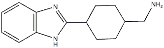 4-(1H-BENZIMIDAZOL-2-YL)CYCLOHEXYL]METHYLAMINE Structure