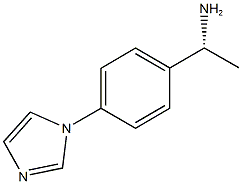 (1R)-1-[4-(1H-IMIDAZOL-1-YL)PHENYL]ETHANAMINE Structure