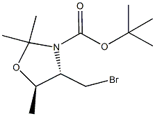 tert-butyl (4S,5R)-4-(bromomethyl)-2,2,5-trimethyl-1,3-oxazolidine-3-carboxylate