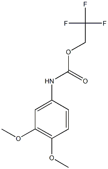  2,2,2-trifluoroethyl 3,4-dimethoxyphenylcarbamate