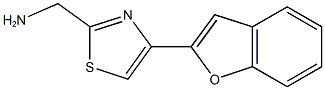 [4-(1-benzofuran-2-yl)-1,3-thiazol-2-yl]methanamine