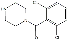 1-[(2,6-dichlorophenyl)carbonyl]piperazine