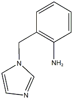 2-(1H-imidazol-1-ylmethyl)aniline Structure