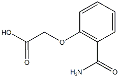 2-(2-carbamoylphenoxy)acetic acid Structure