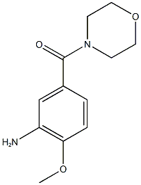 2-methoxy-5-(morpholin-4-ylcarbonyl)aniline