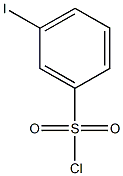 3-iodobenzene-1-sulfonyl chloride Structure
