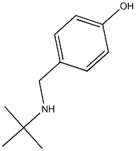 4-[(tert-butylamino)methyl]phenol Structure