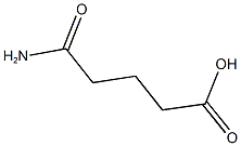 4-carbamoylbutanoic acid Structure