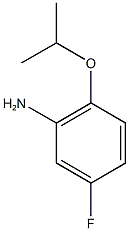 5-fluoro-2-(propan-2-yloxy)aniline Structure