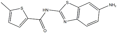N-(6-amino-1,3-benzothiazol-2-yl)-5-methylthiophene-2-carboxamide|N-(6-amino-1,3-benzothiazol-2-yl)-5-methylthiophene-2-carboxamide