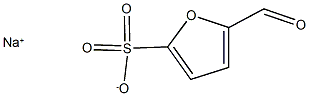 sodium 5-formylfuran-2-sulfonate Structure